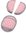 Gurtpolster-Set Babyschale Dots rose