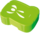 Die flexible Brotdose grün